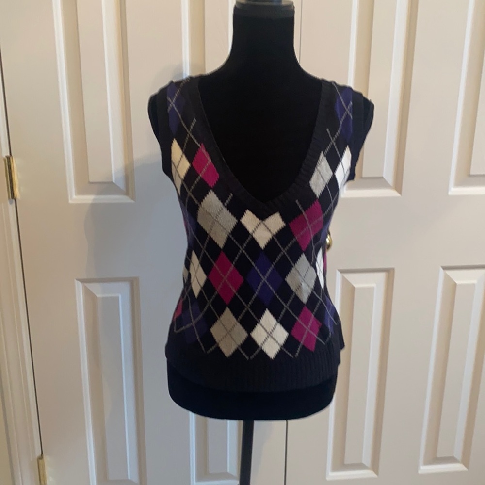 Aeropostale argyle sweater vest.